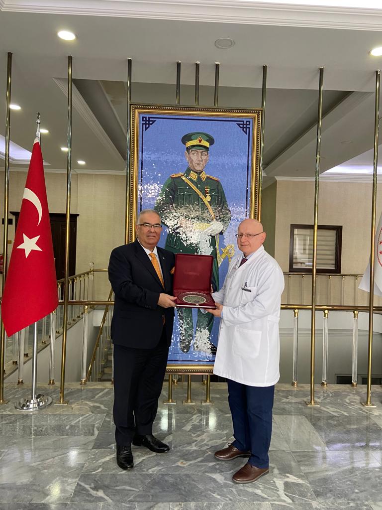 Milli Savunma Bakanlığı Askeri Sağlık Hizmetleri Genel Müdürü Prof.Dr. Mustafa GEREK 'in Ziyareti